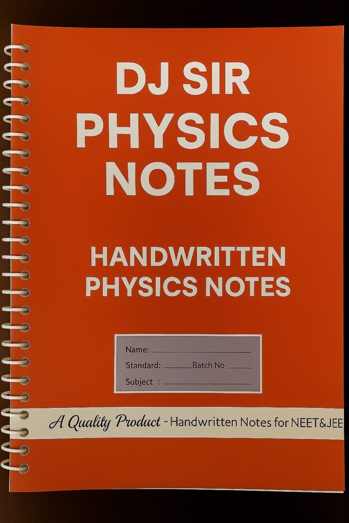 DJ SIR PHYSICS NOTES
