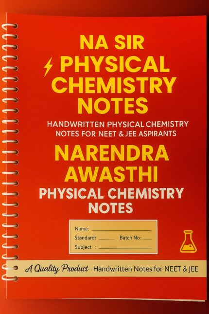 Narendra Awasthi Physical Chemistry Notes
