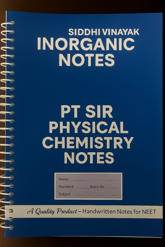PT Sir Physical Chemistry Notes