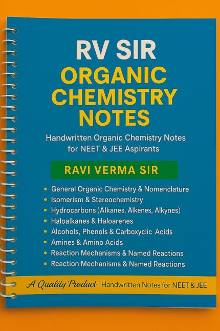 RV Sir Organic Chemistry Notes