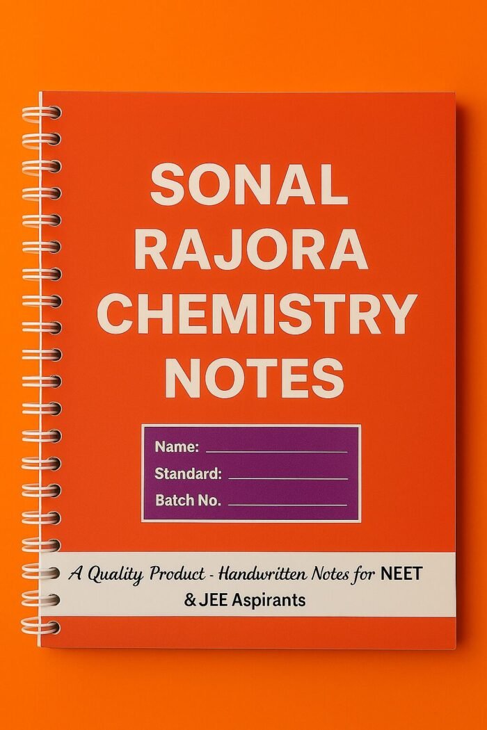 Sonal Rajora Chemistry Notes - Kota Notes