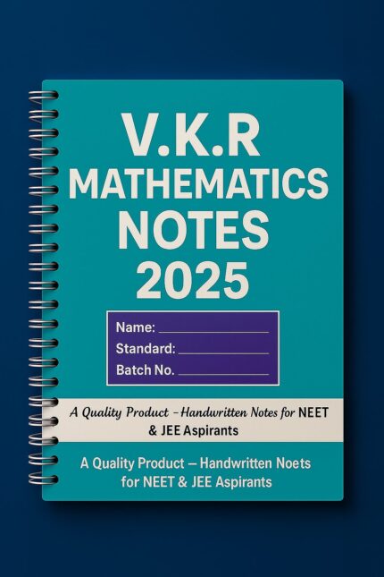 V.K.R Mathematics Notes 2025