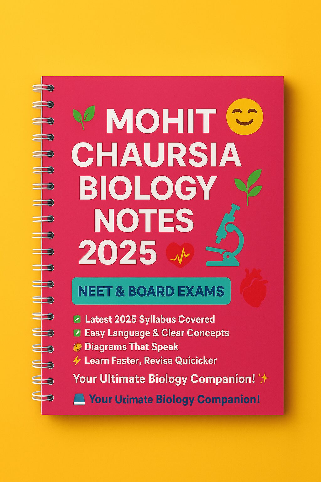 Mohit Chaursia Biology Notes 2025
