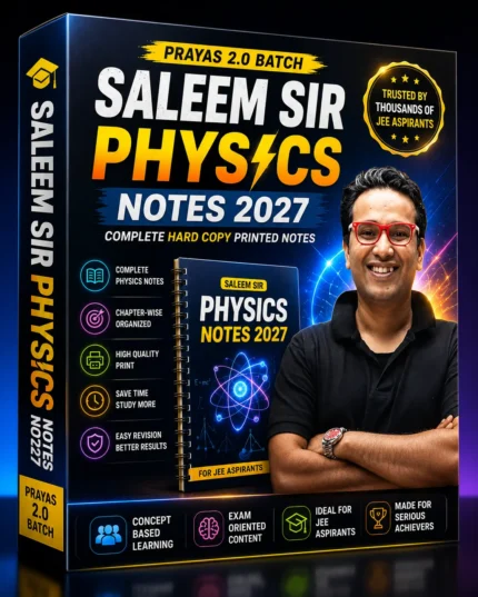 Saleem Sir Physics Notes 2027